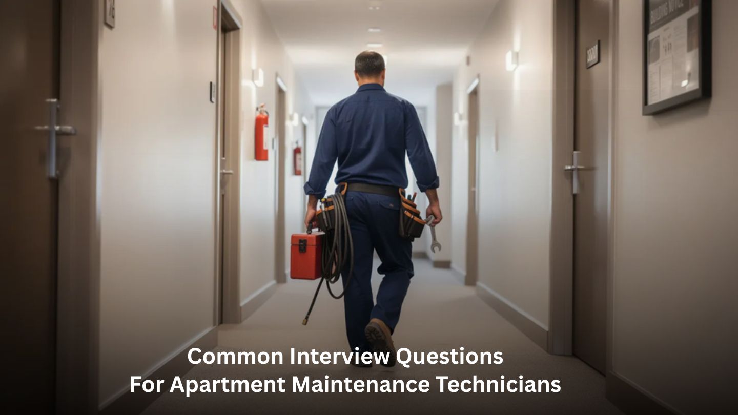 Common Interview Questions for Apartment Maintenance Technicians