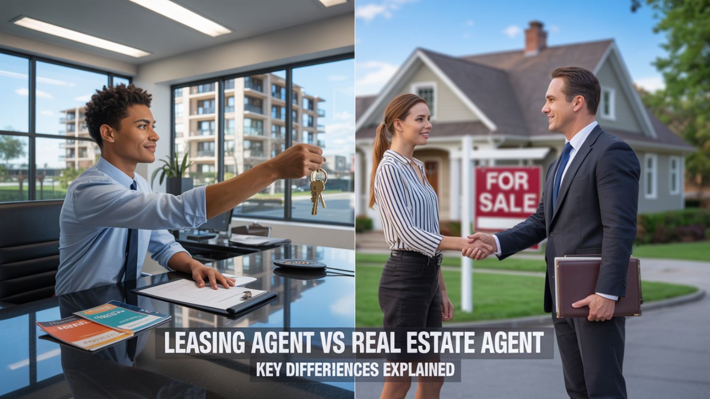 Leasing Agent vs Real Estate Agent: Key Differences