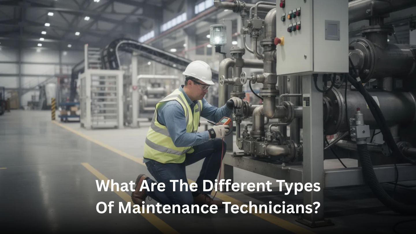 What are the different types of maintenance technicians?