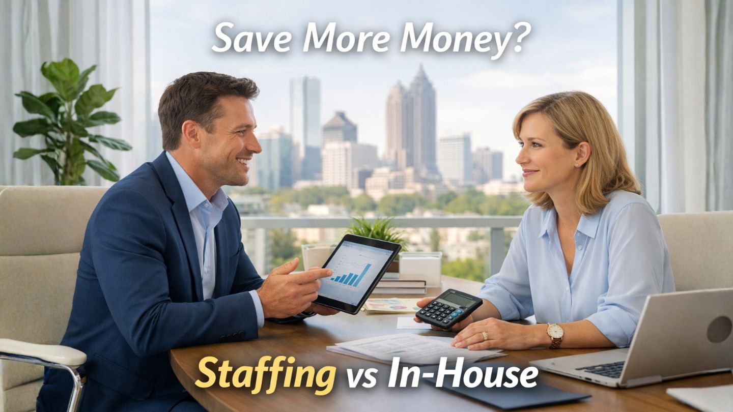 Apartment Staffing Agency vs In-House Hiring: Which Saves More Money for Atlanta Properties