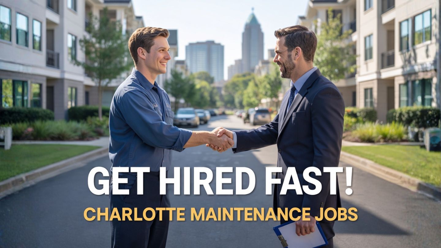 How to Get Hired Faster for Apartment Maintenance Jobs in Charlotte